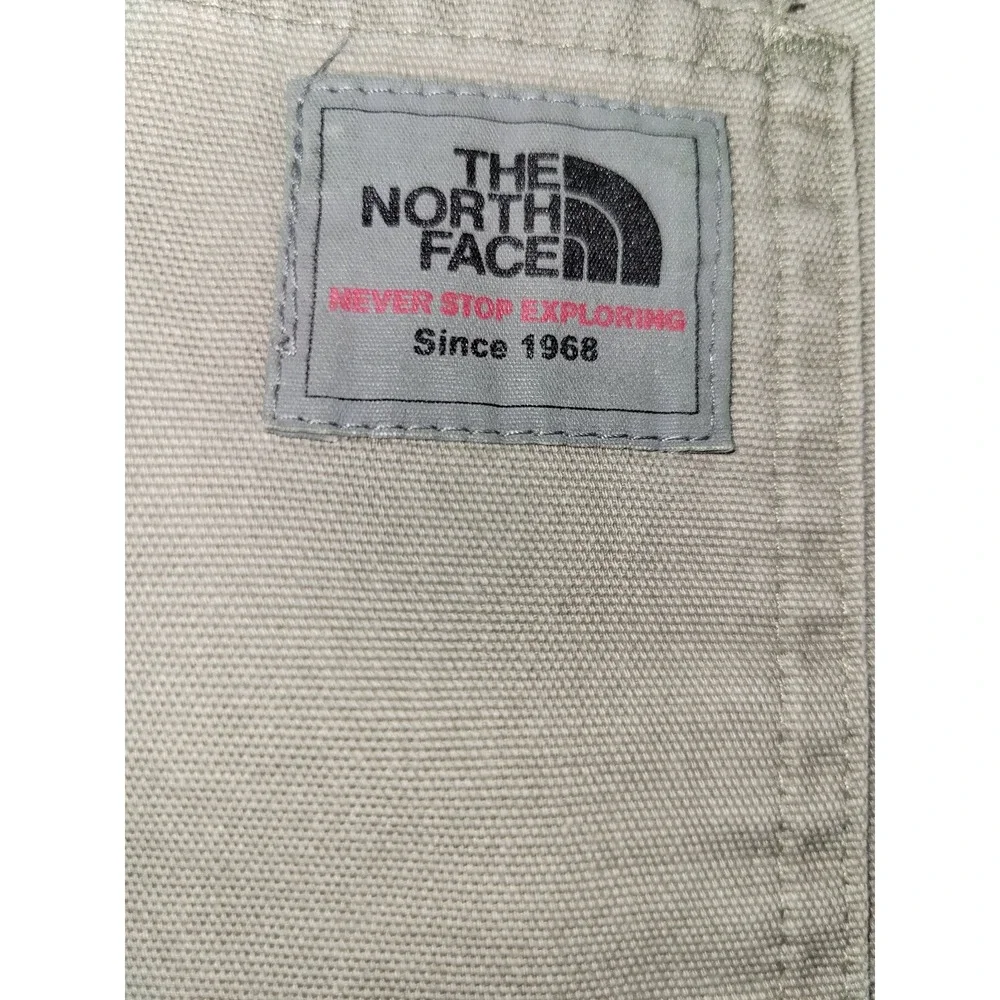 The North Face A5 Series Mens 38 Long Khaki Tan Cotton Canvas Cargo Pants  1319